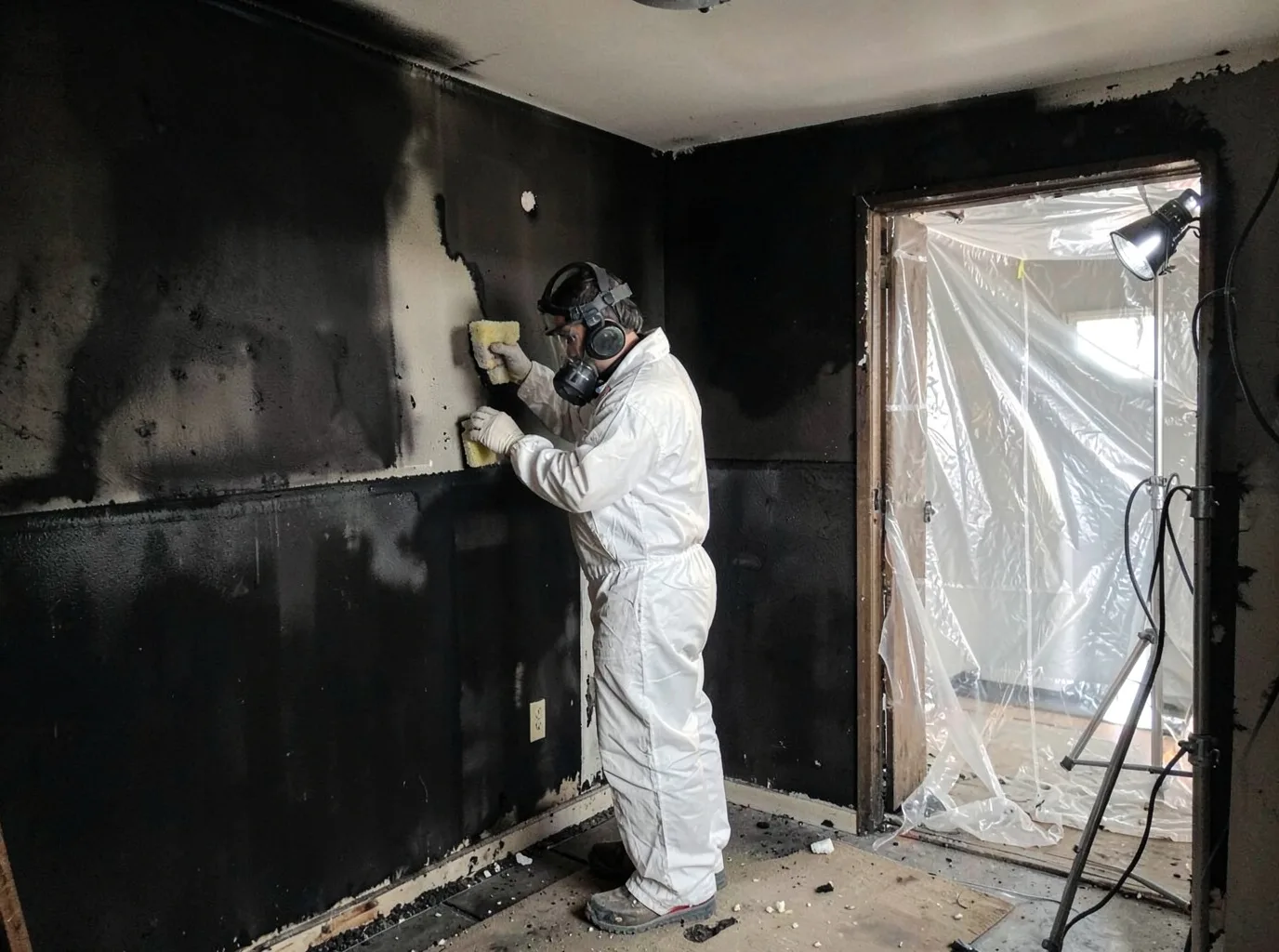 Fire Damage Restoration company in Spangle, WA